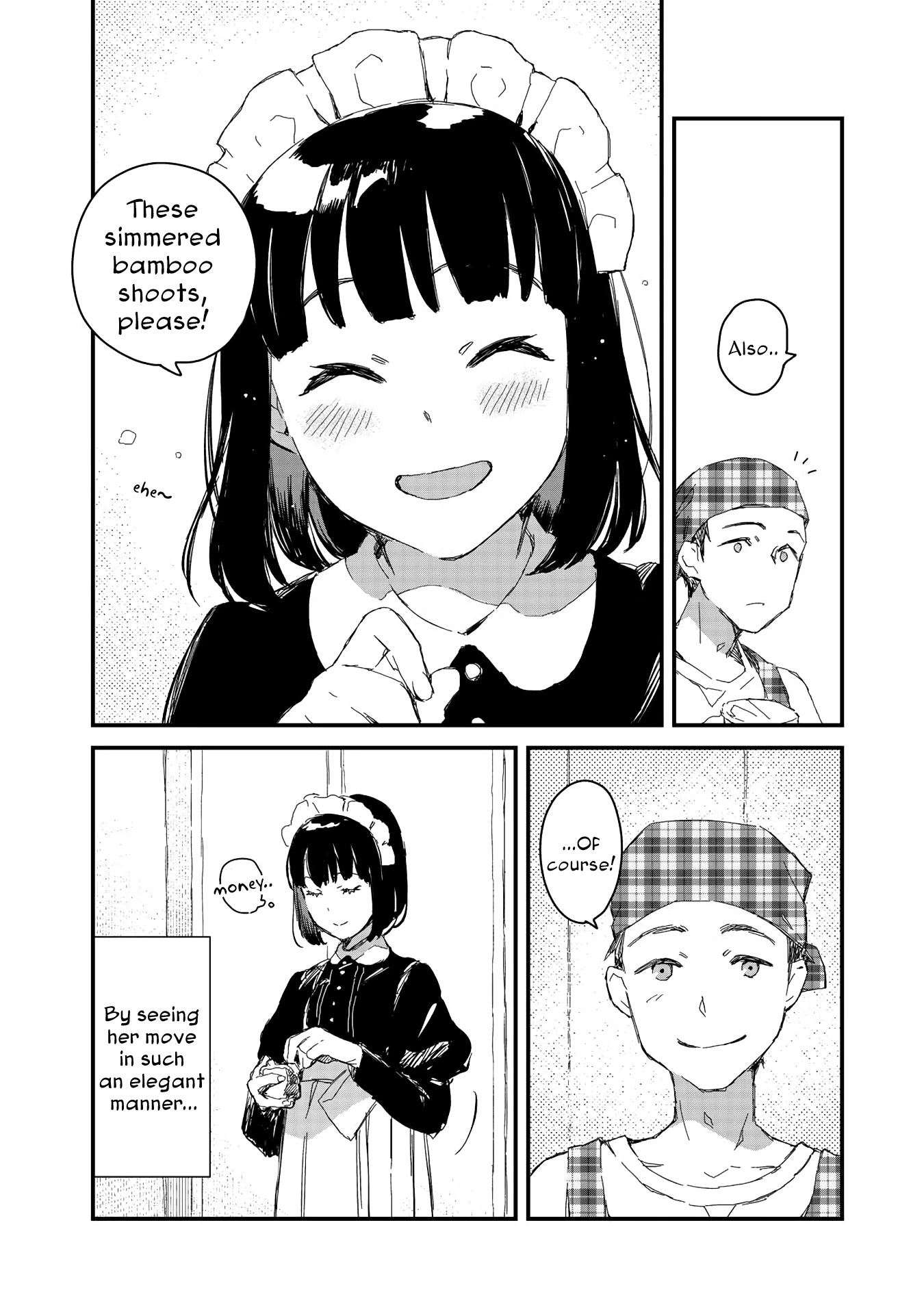 Maid-san wa Taberu Dake Chapter 9 page 6 - Chapter 9