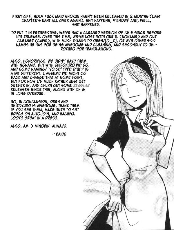 Maid Shokun! Chapter 5 page 28 - Chapter 5
