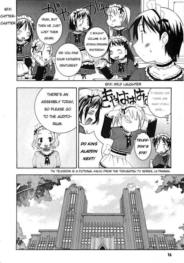 Maid wo Nerae! Chapter 1 page 15 - Chapter 1 : Onee-Sama and I are going to be maids!?