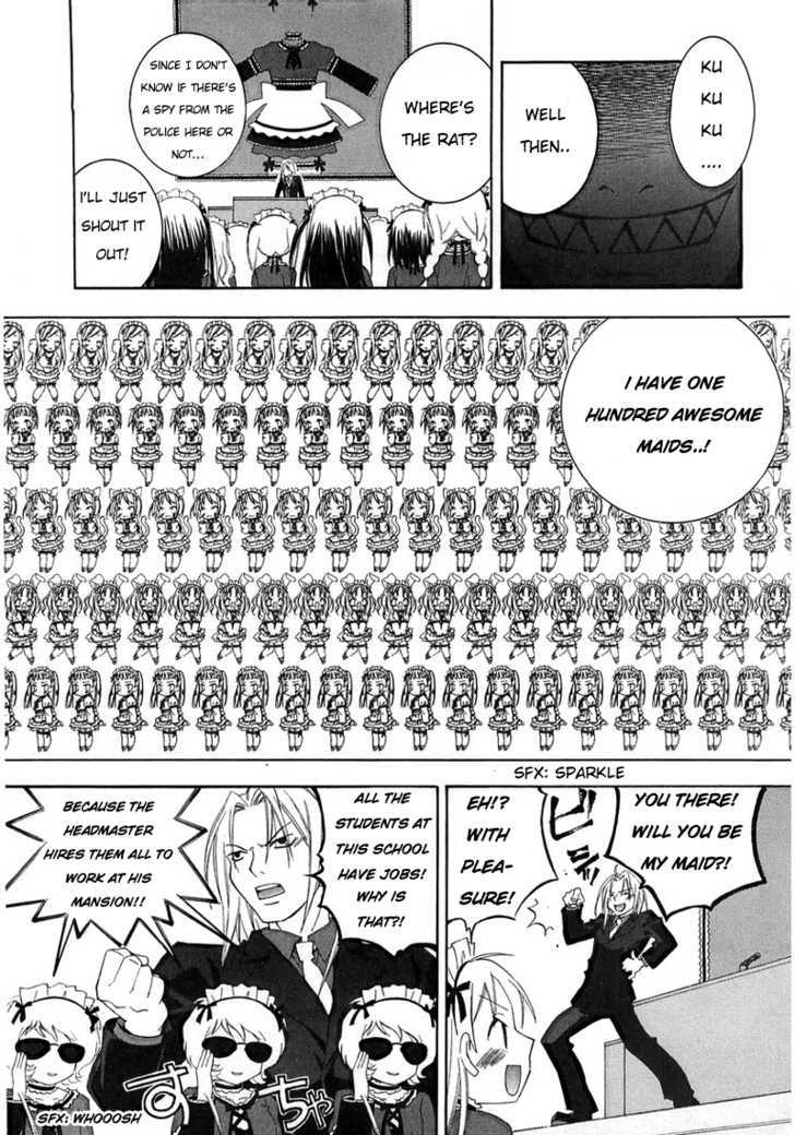 Maid wo Nerae! Chapter 1 page 17 - Chapter 1 : Onee-Sama and I are going to be maids!?