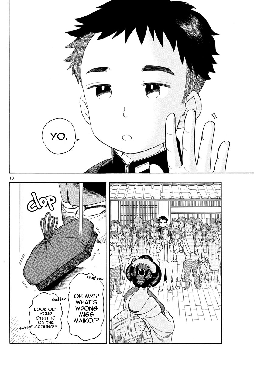 Maiko-san Chi no Makanai-san Chapter 101 page 10 - Chapter 101: Where She Lives