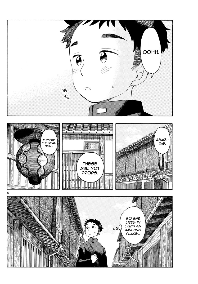 Maiko-san Chi no Makanai-san Chapter 101 page 6 - Chapter 101: Where She Lives