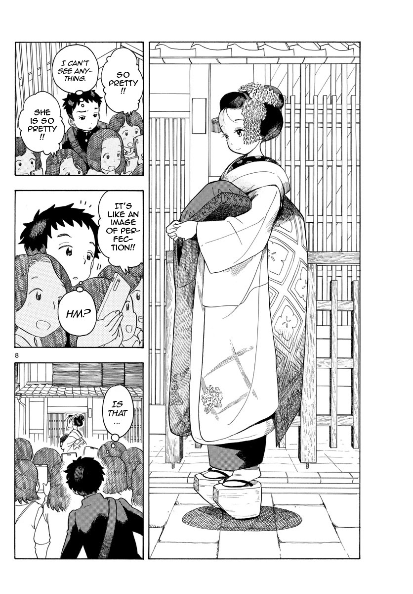 Maiko-san Chi no Makanai-san Chapter 101 page 8 - Chapter 101: Where She Lives