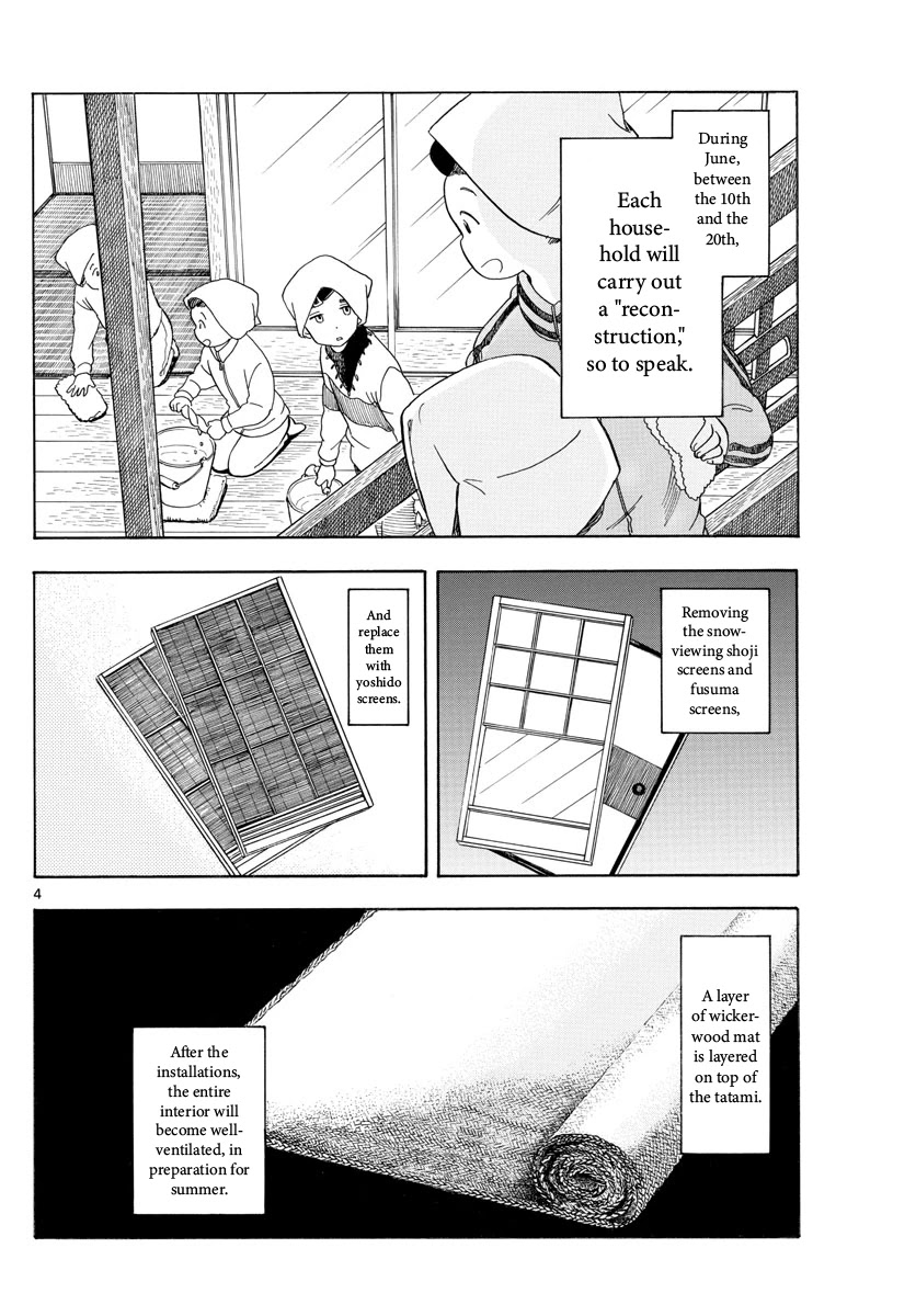 Maiko-san Chi no Makanai-san Chapter 109 page 4 - Chapter 109: A Job for This Season