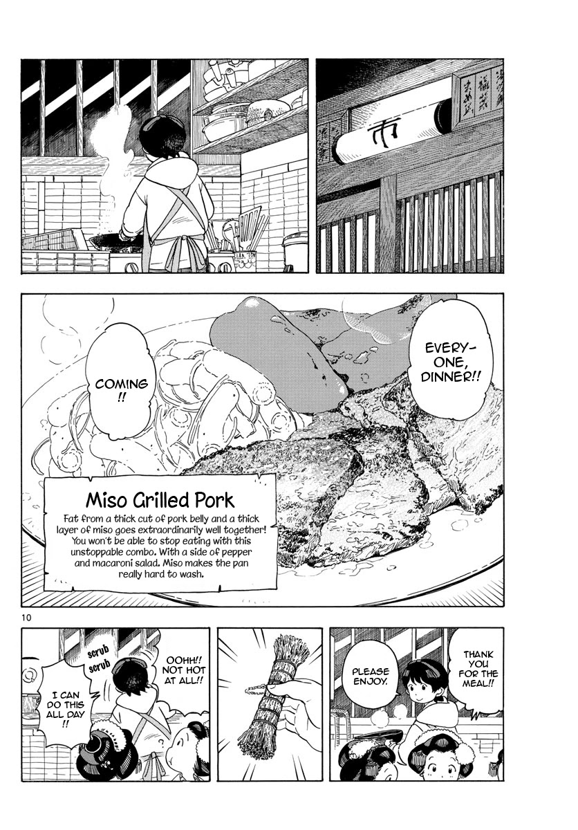 Maiko-san Chi no Makanai-san Chapter 116 page 10 - Chapter 116: Kiyo-chan's Kitchen