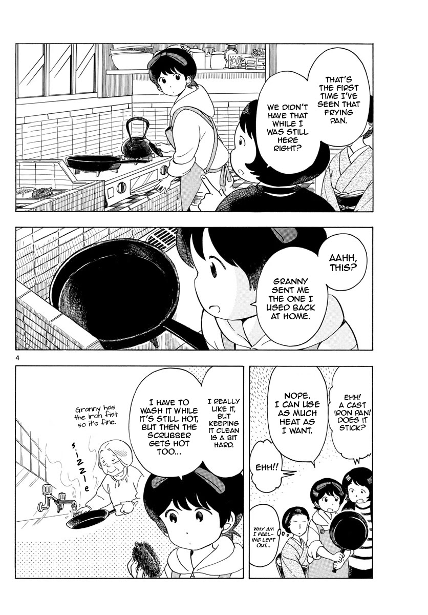 Maiko-san Chi no Makanai-san Chapter 116 page 4 - Chapter 116: Kiyo-chan's Kitchen