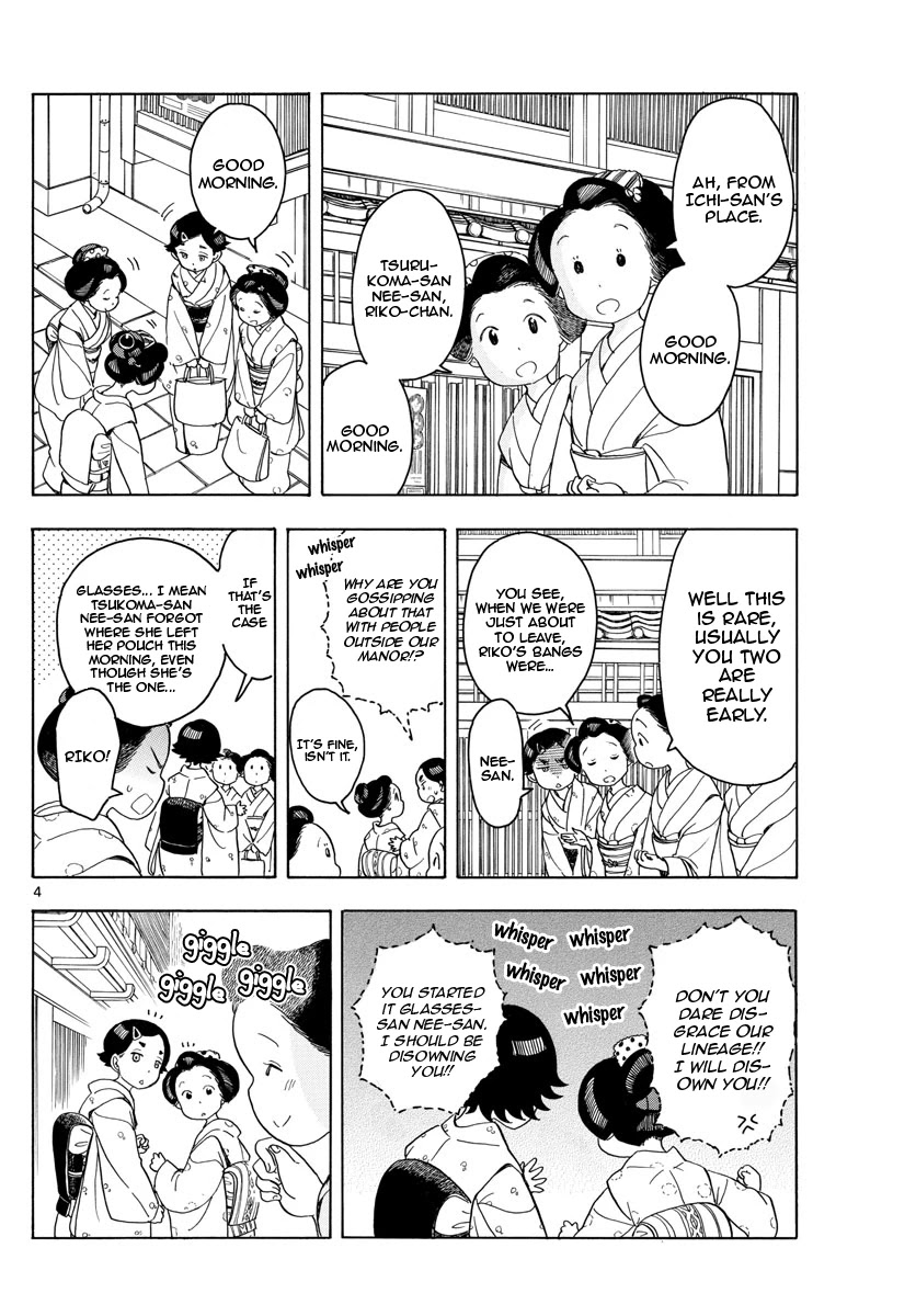 Maiko-san Chi no Makanai-san Chapter 121 page 4 - Chapter 121: Under the Same Roof