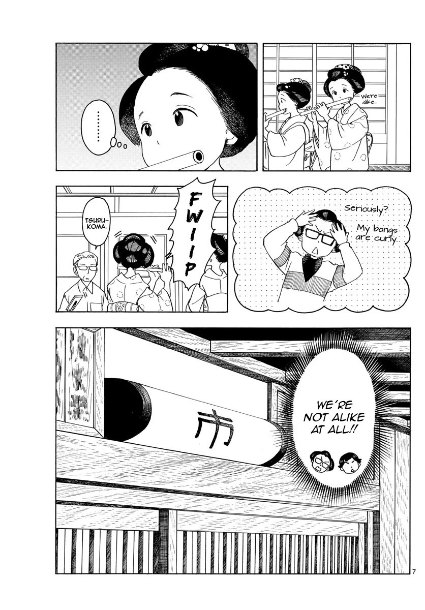 Maiko-san Chi no Makanai-san Chapter 121 page 7 - Chapter 121: Under the Same Roof