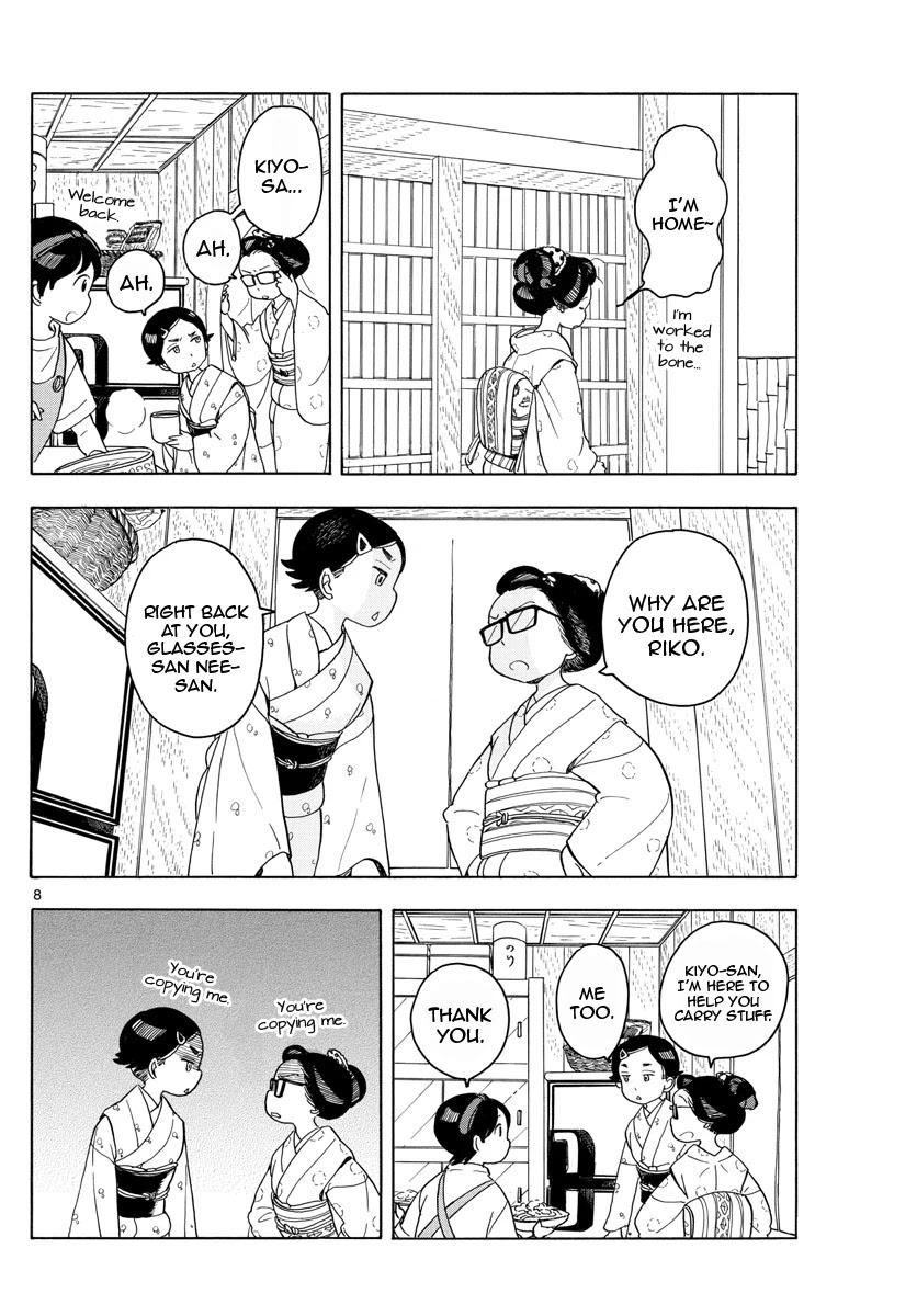 Maiko-san Chi no Makanai-san Chapter 121 page 8 - Chapter 121: Under the Same Roof