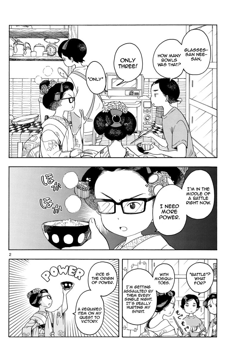 Maiko-san Chi no Makanai-san Chapter 130 page 3 - Chapter 130: Rice is the Origin