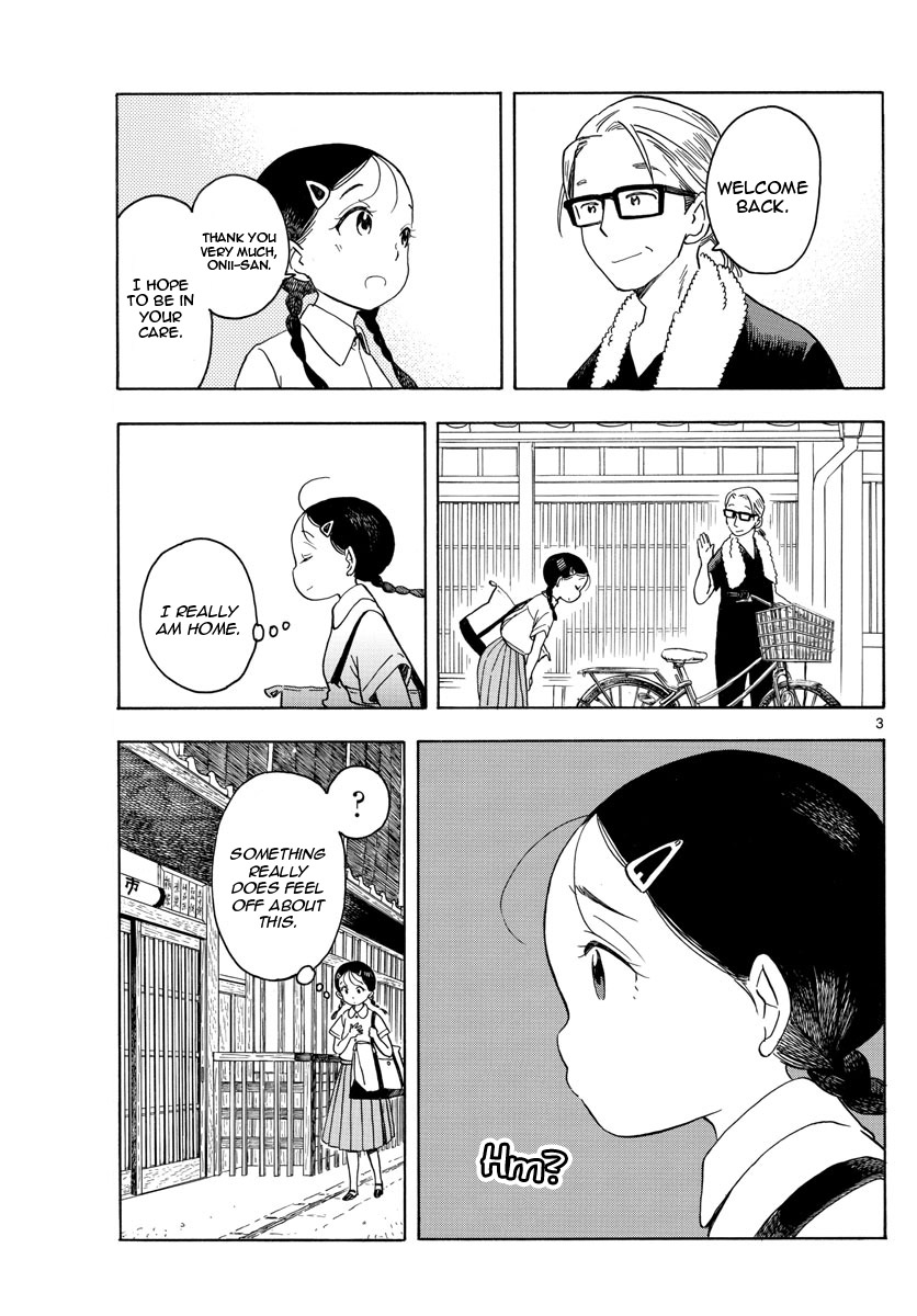 Maiko-san Chi no Makanai-san Chapter 137 page 3 - Chapter 137: Where My Heart Belongs