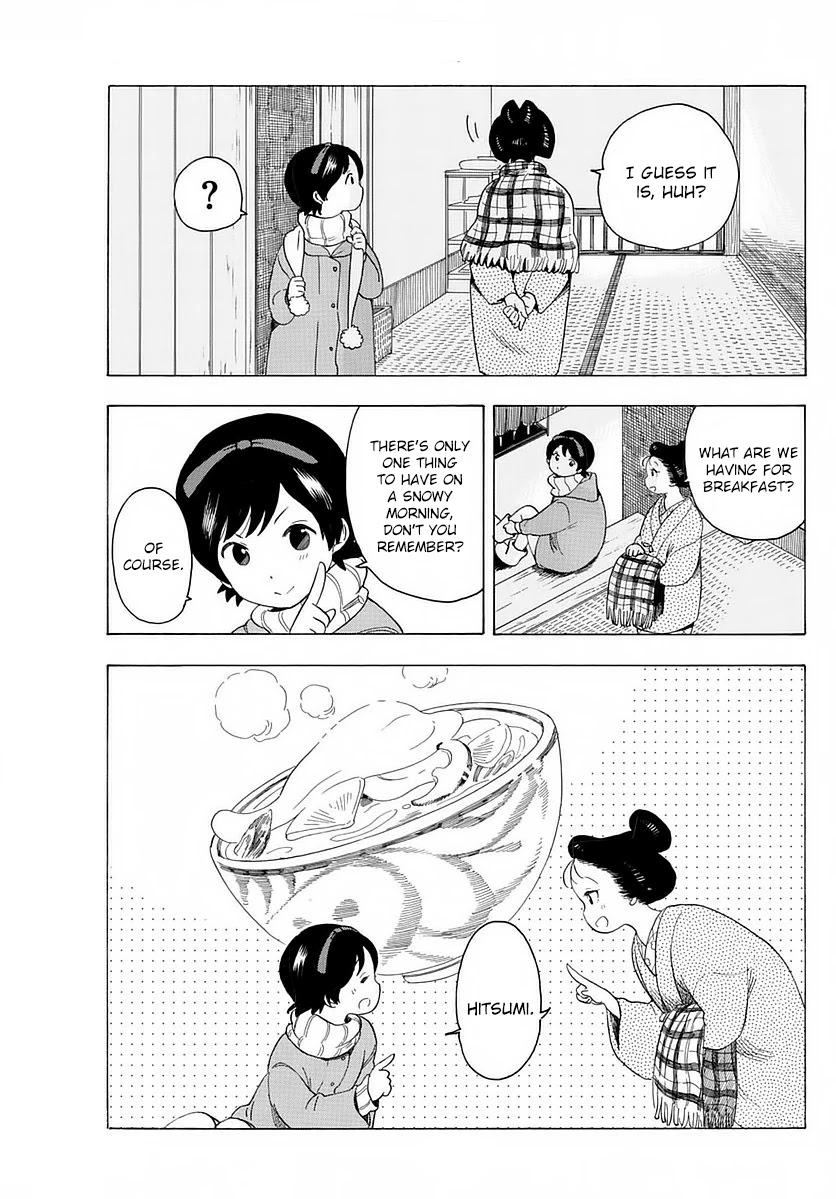 Maiko-san Chi no Makanai-san Chapter 14 page 9 - Chapter 14: Watching The Same Snow