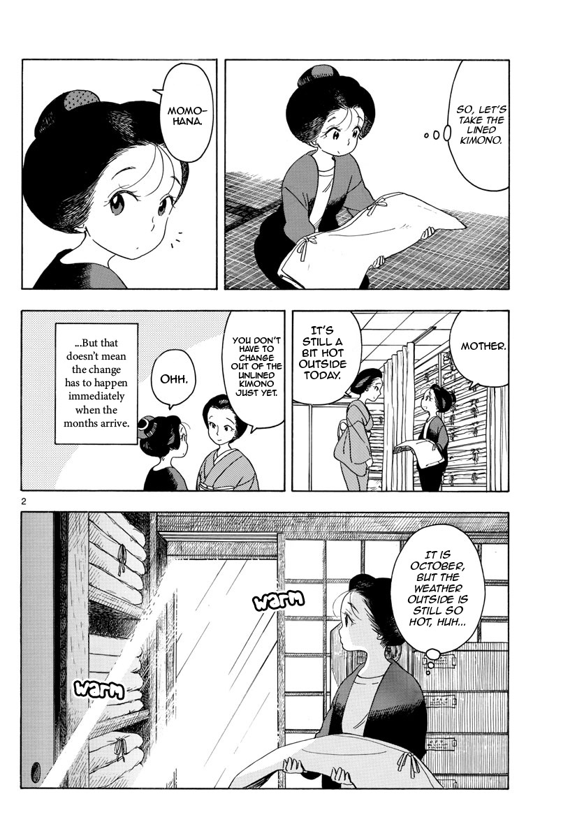 Maiko-san Chi no Makanai-san Chapter 149 page 2 - Chapter 149: Autumn in Aomori, Autumn in Kyoto