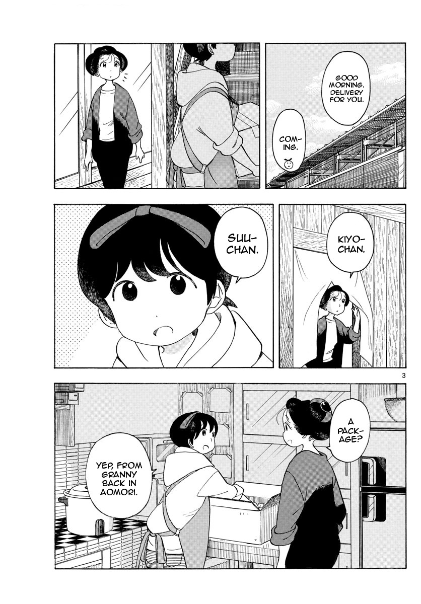 Maiko-san Chi no Makanai-san Chapter 149 page 3 - Chapter 149: Autumn in Aomori, Autumn in Kyoto