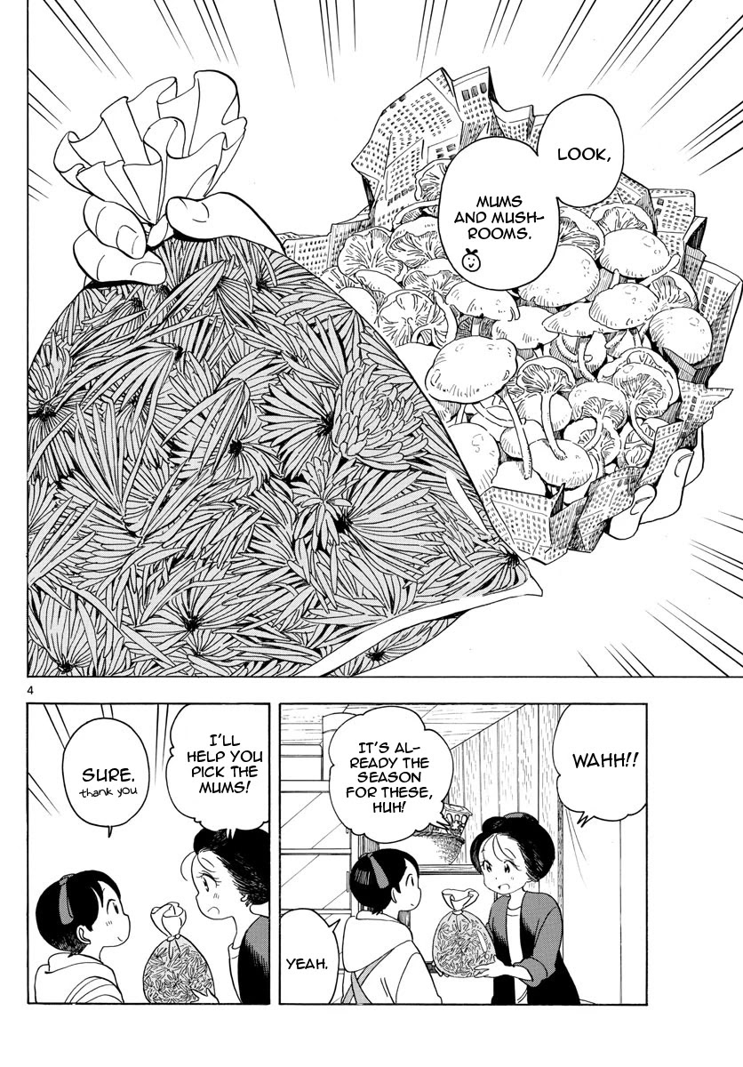 Maiko-san Chi no Makanai-san Chapter 149 page 4 - Chapter 149: Autumn in Aomori, Autumn in Kyoto