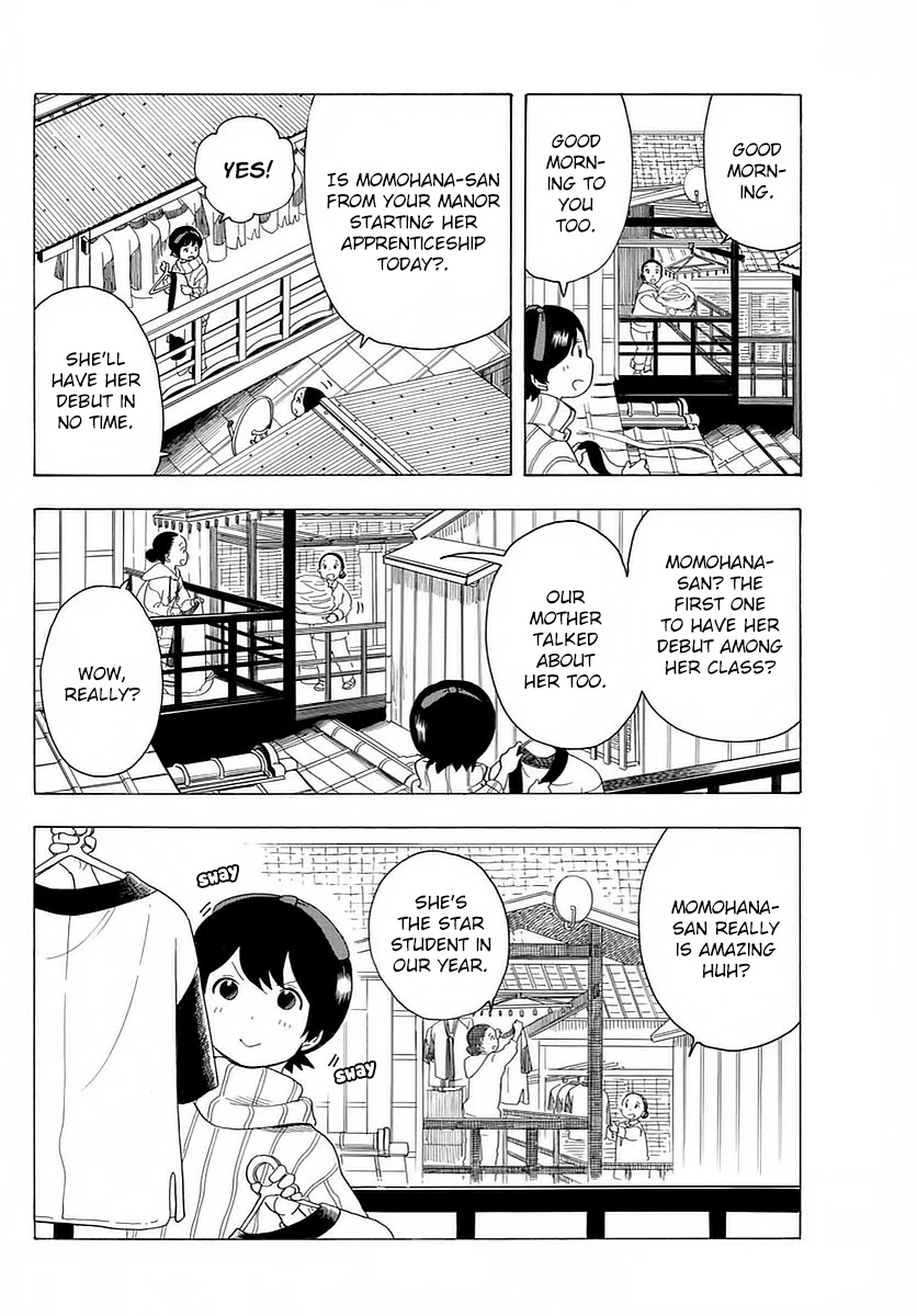 Maiko-san Chi no Makanai-san Chapter 15 page 4 - Chapter 15: Morning For A Maiko-in-training