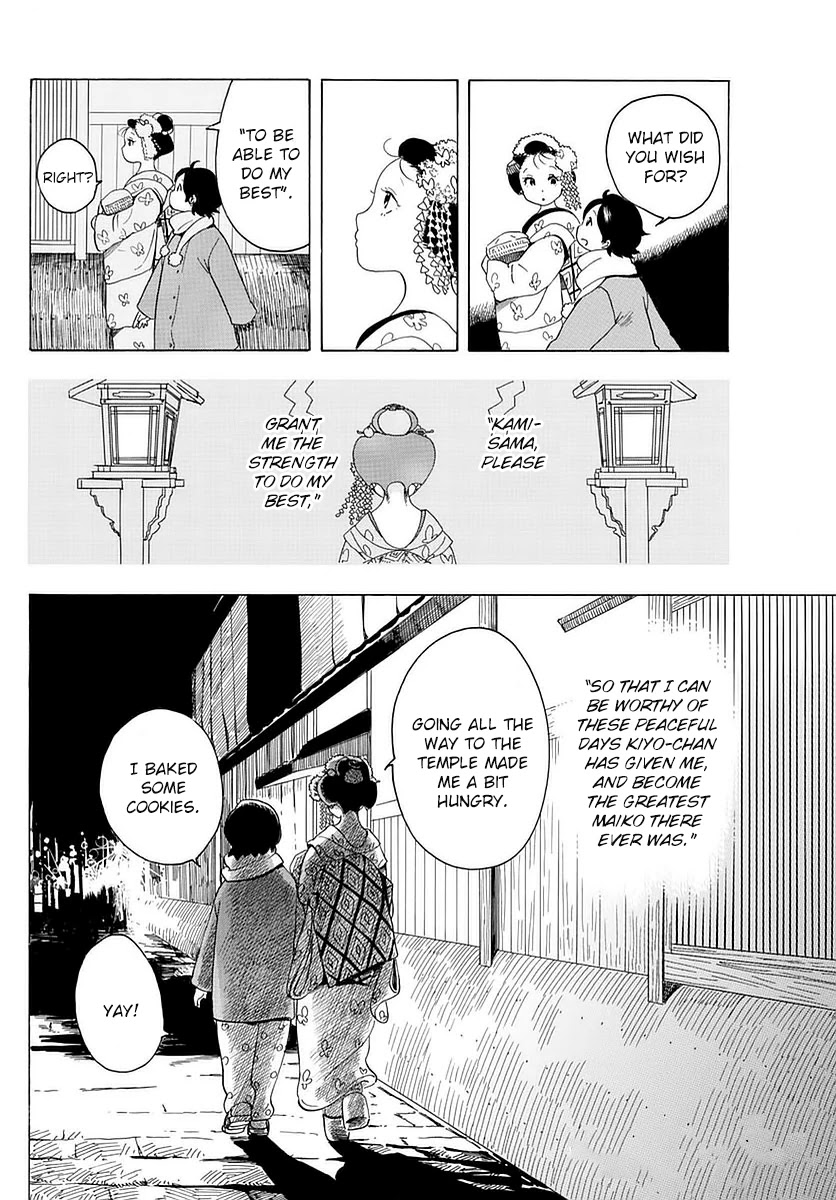 Maiko-san Chi no Makanai-san Chapter 17 page 10 - Chapter 17: The Apprentice’s Night