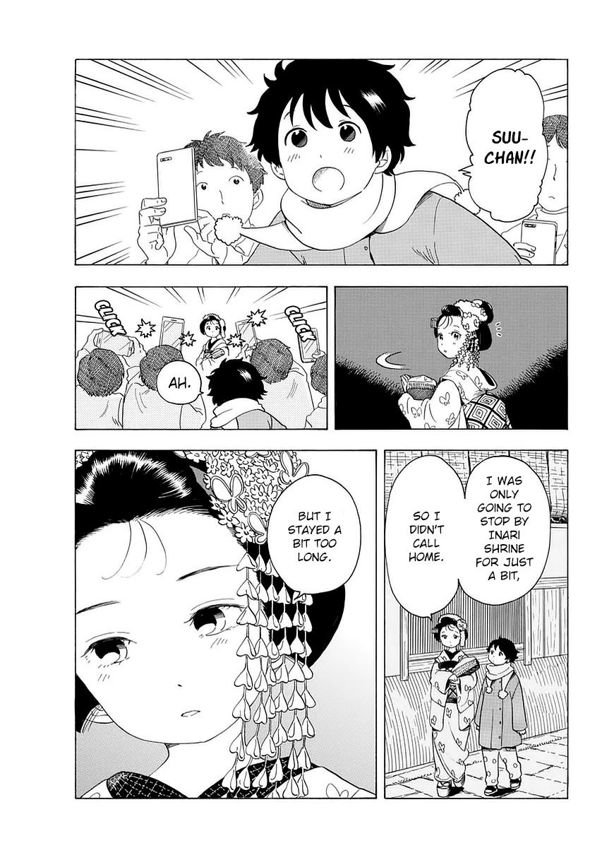 Maiko-san Chi no Makanai-san Chapter 17 page 9 - Chapter 17: The Apprentice’s Night