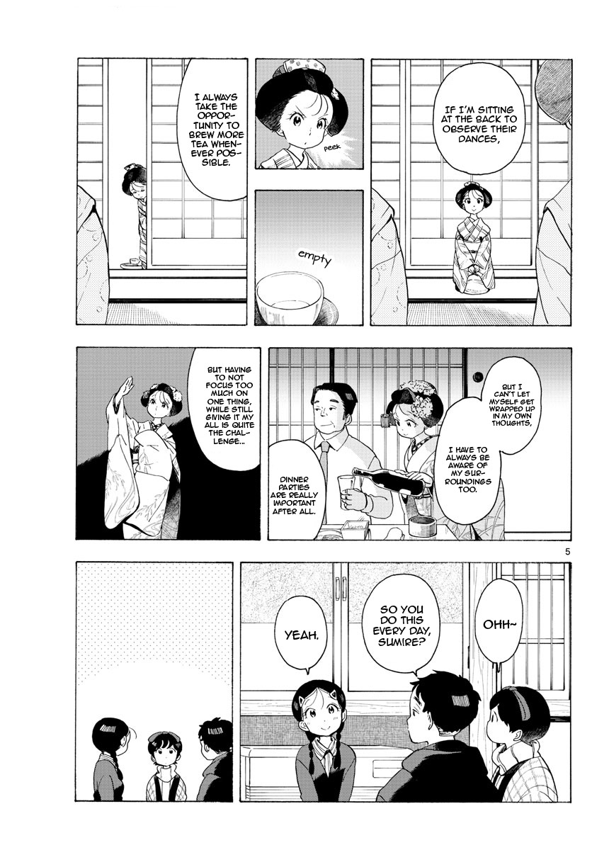 Maiko-san Chi no Makanai-san Chapter 171 page 5 - Chapter 171: Together at the Kotatsu