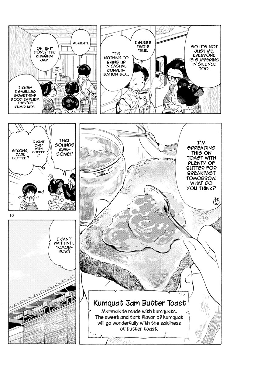 Maiko-san Chi no Makanai-san Chapter 187 page 10 - Chapter 187: A Place to Lift My Spirit