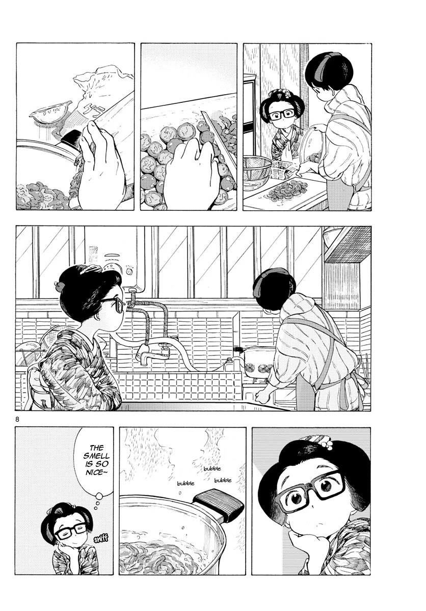 Maiko-san Chi no Makanai-san Chapter 187 page 8 - Chapter 187: A Place to Lift My Spirit