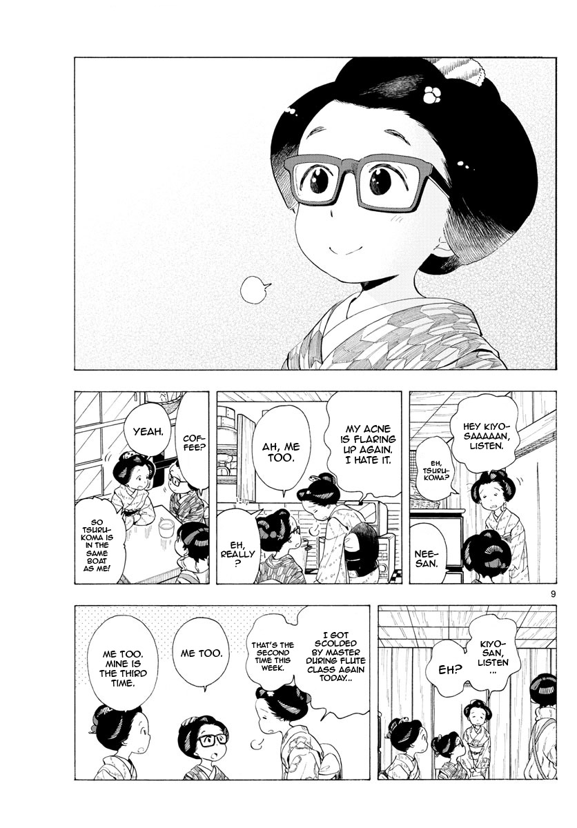 Maiko-san Chi no Makanai-san Chapter 187 page 9 - Chapter 187: A Place to Lift My Spirit