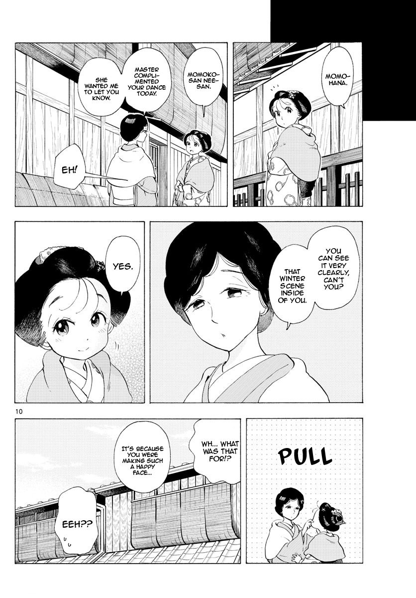 Maiko-san Chi no Makanai-san Chapter 189 page 10 - Chapter 189: A Scene of Winter