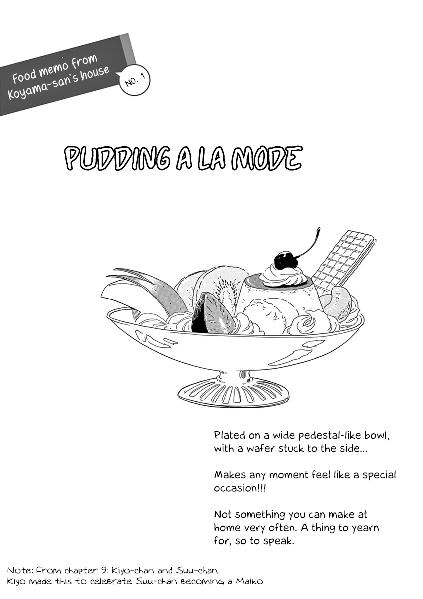 Maiko-san Chi no Makanai-san Chapter 19.5 page 5 - Chapter 19.5: Volume 2 Omake