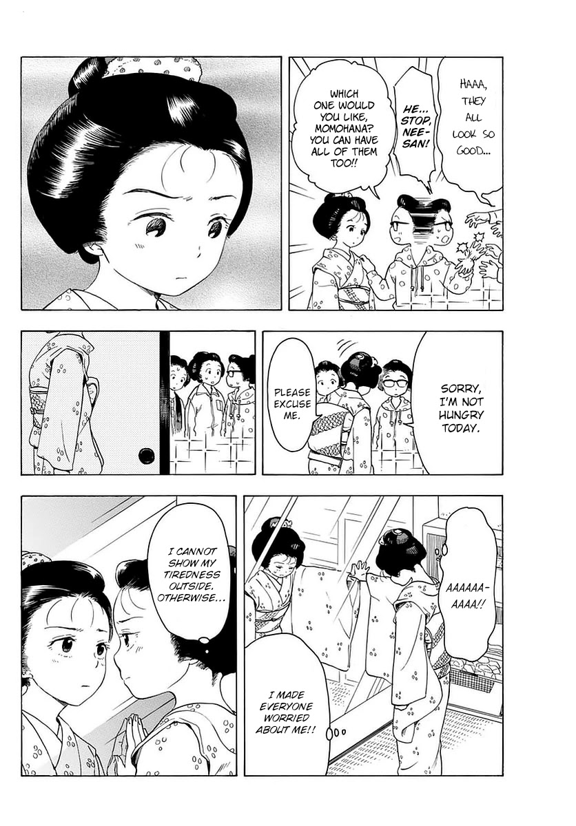 Maiko-san Chi no Makanai-san Chapter 19 page 8 - Chapter 19: Food for Times of Worry