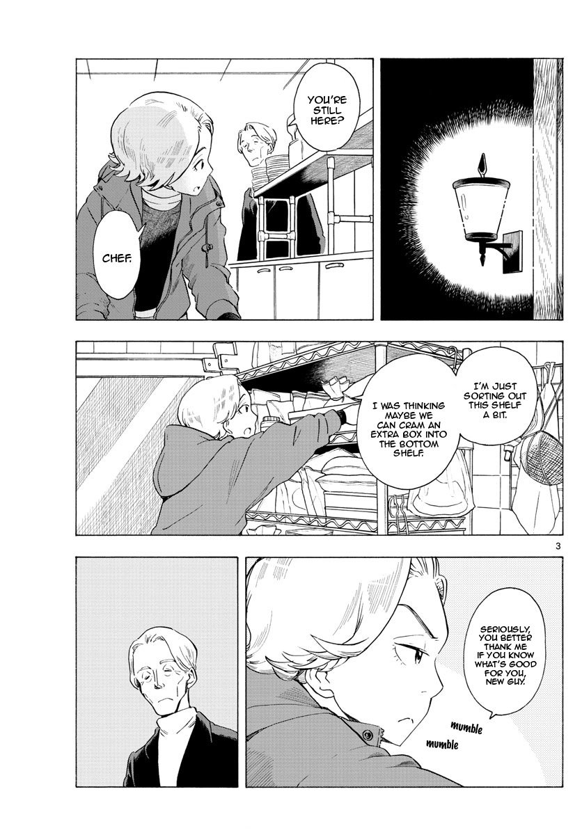 Maiko-san Chi no Makanai-san Chapter 190 page 3 - Chapter 190: Senpai and the New Guy