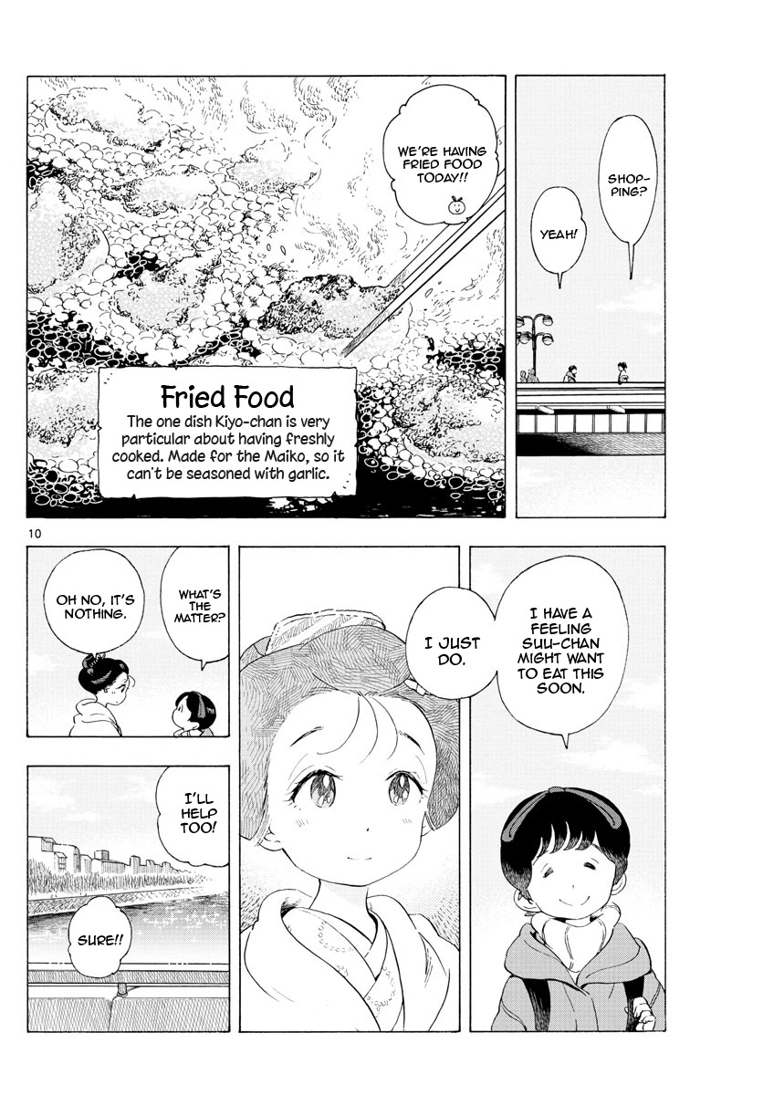 Maiko-san Chi no Makanai-san Chapter 191 page 10 - Chapter 191