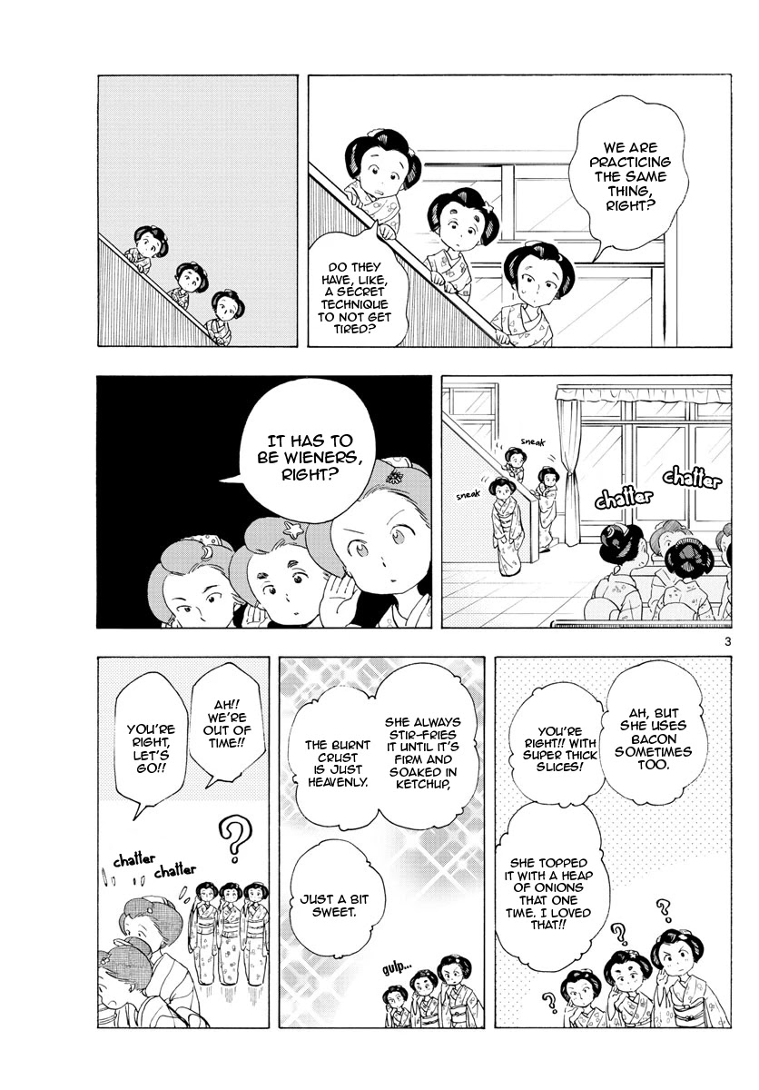 Maiko-san Chi no Makanai-san Chapter 192 page 3 - Chapter 192