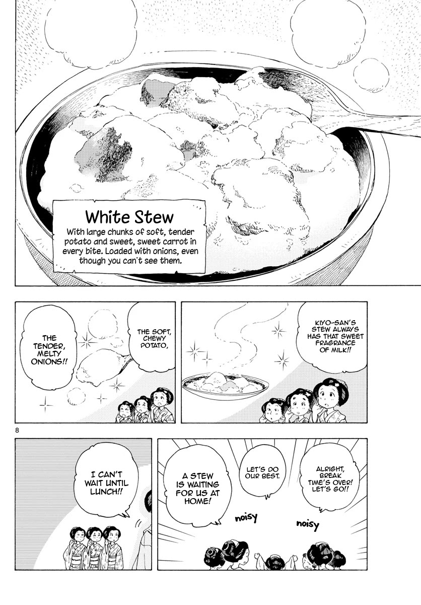 Maiko-san Chi no Makanai-san Chapter 192 page 8 - Chapter 192