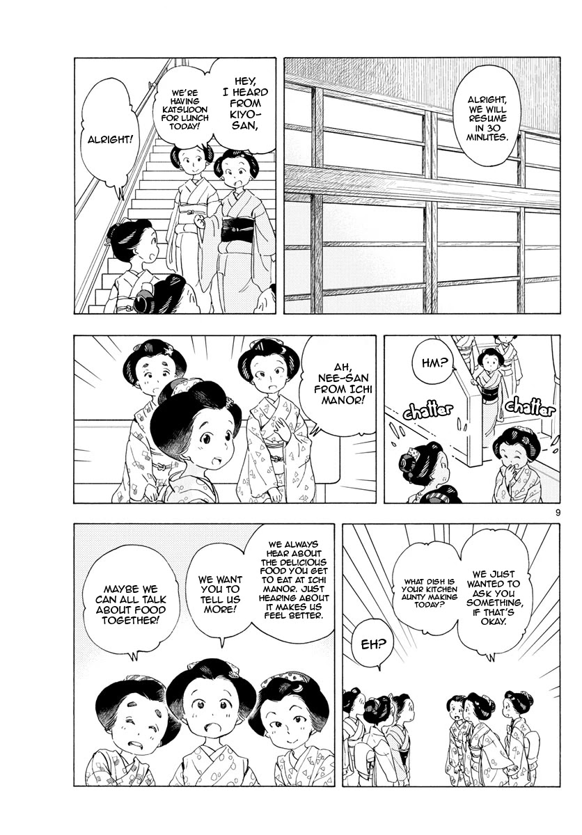 Maiko-san Chi no Makanai-san Chapter 192 page 9 - Chapter 192