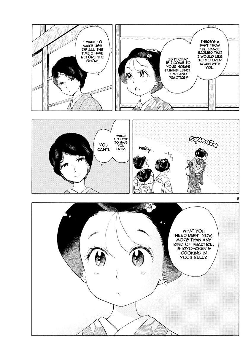Maiko-san Chi no Makanai-san Chapter 195 page 9 - Chapter 195