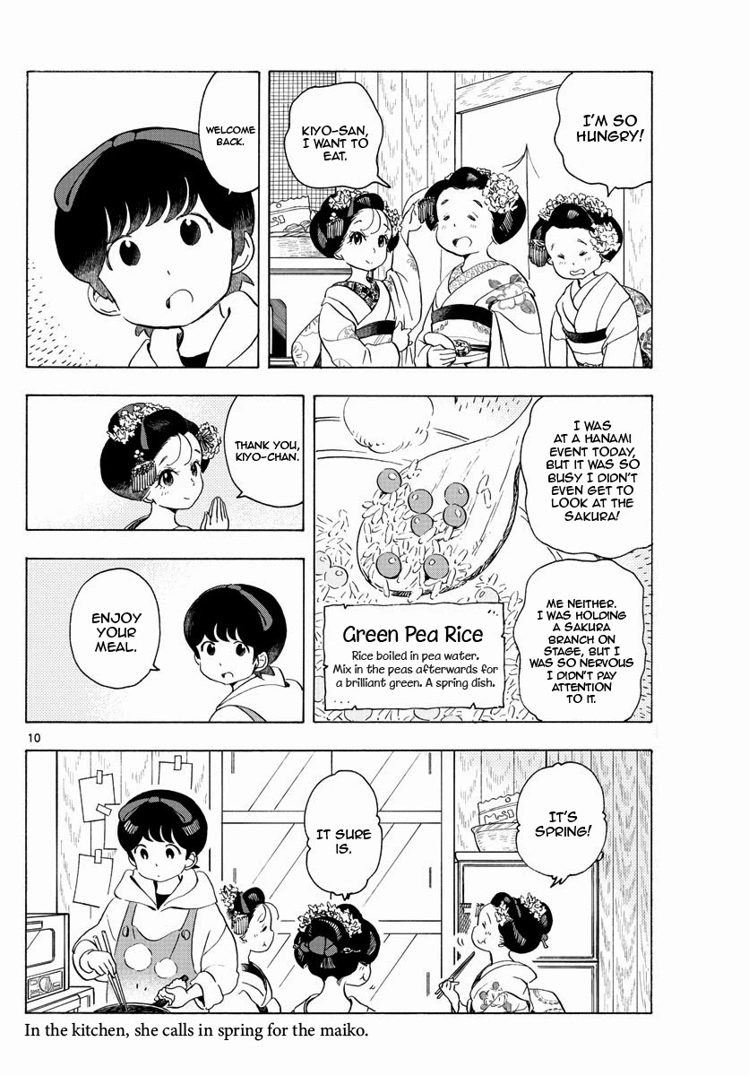 Maiko-san Chi no Makanai-san Chapter 198 page 10 - Chapter 198: Calling Spring