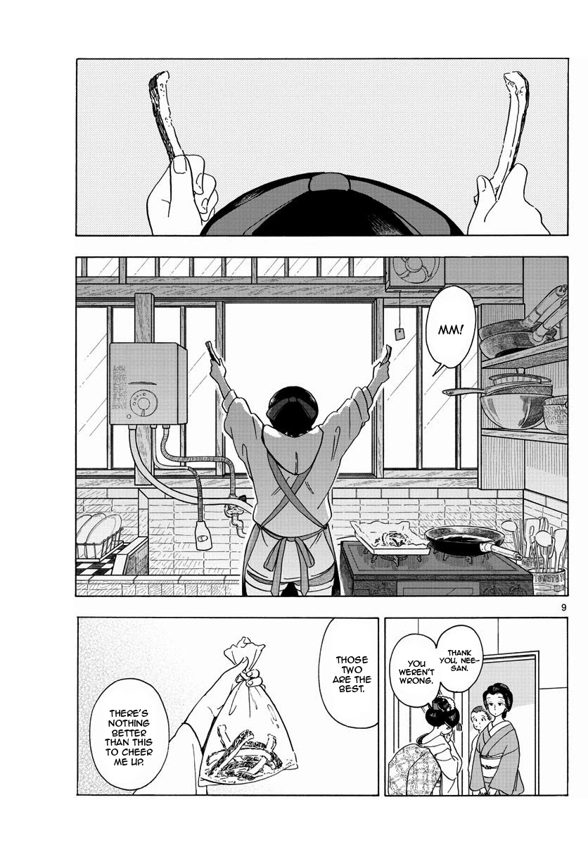 Maiko-san Chi no Makanai-san Chapter 202 page 9 - Chapter 202: Supporter