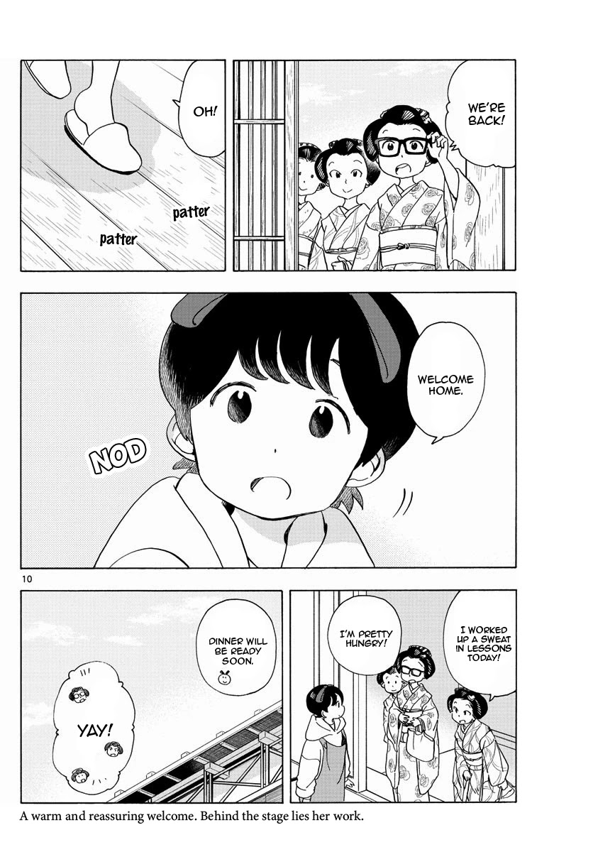 Maiko-san Chi no Makanai-san Chapter 206 page 10 - Chapter 206: Behind the Stage