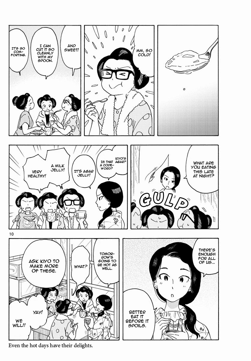Maiko-san Chi no Makanai-san Chapter 207 page 10 - Chapter 207: Riddle on a Hot Day