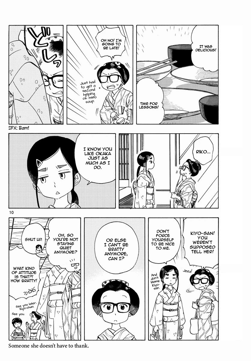 Maiko-san Chi no Makanai-san Chapter 208 page 10 - Chapter 208: Bratty