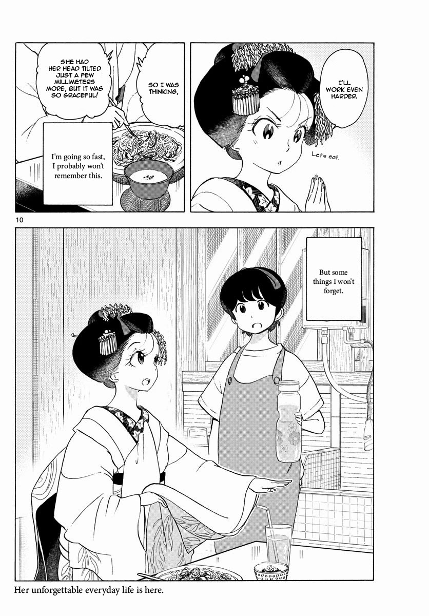 Maiko-san Chi no Makanai-san Chapter 209 page 10 - Chapter 209: Then and Now