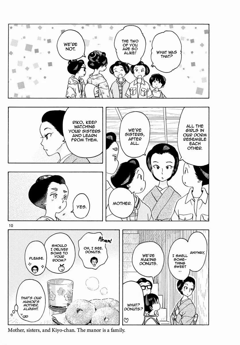 Maiko-san Chi no Makanai-san Chapter 210 page 10 - Chapter 210: Our Manor