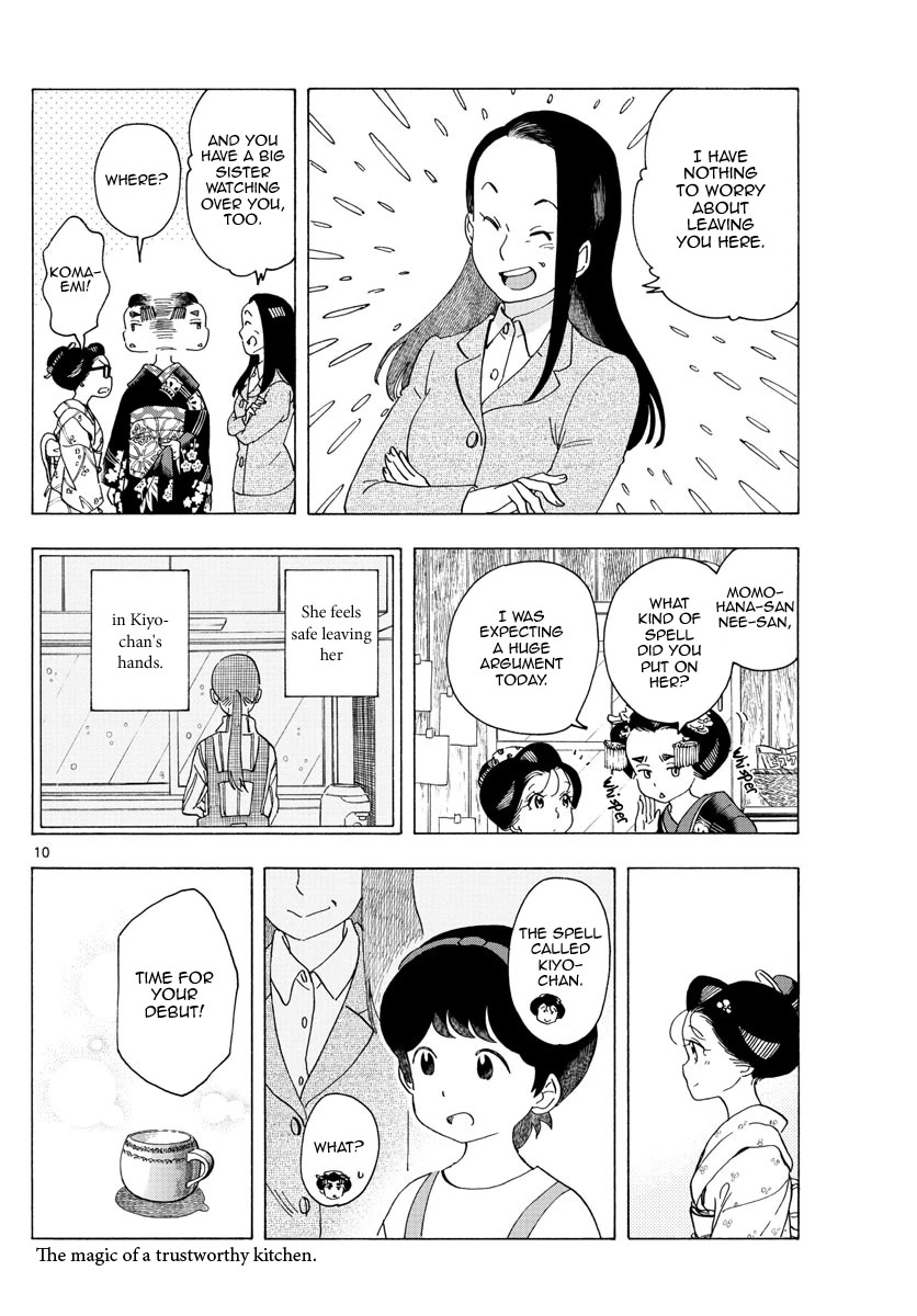 Maiko-san Chi no Makanai-san Chapter 217 page 10 - Chapter 217: A Special Spell