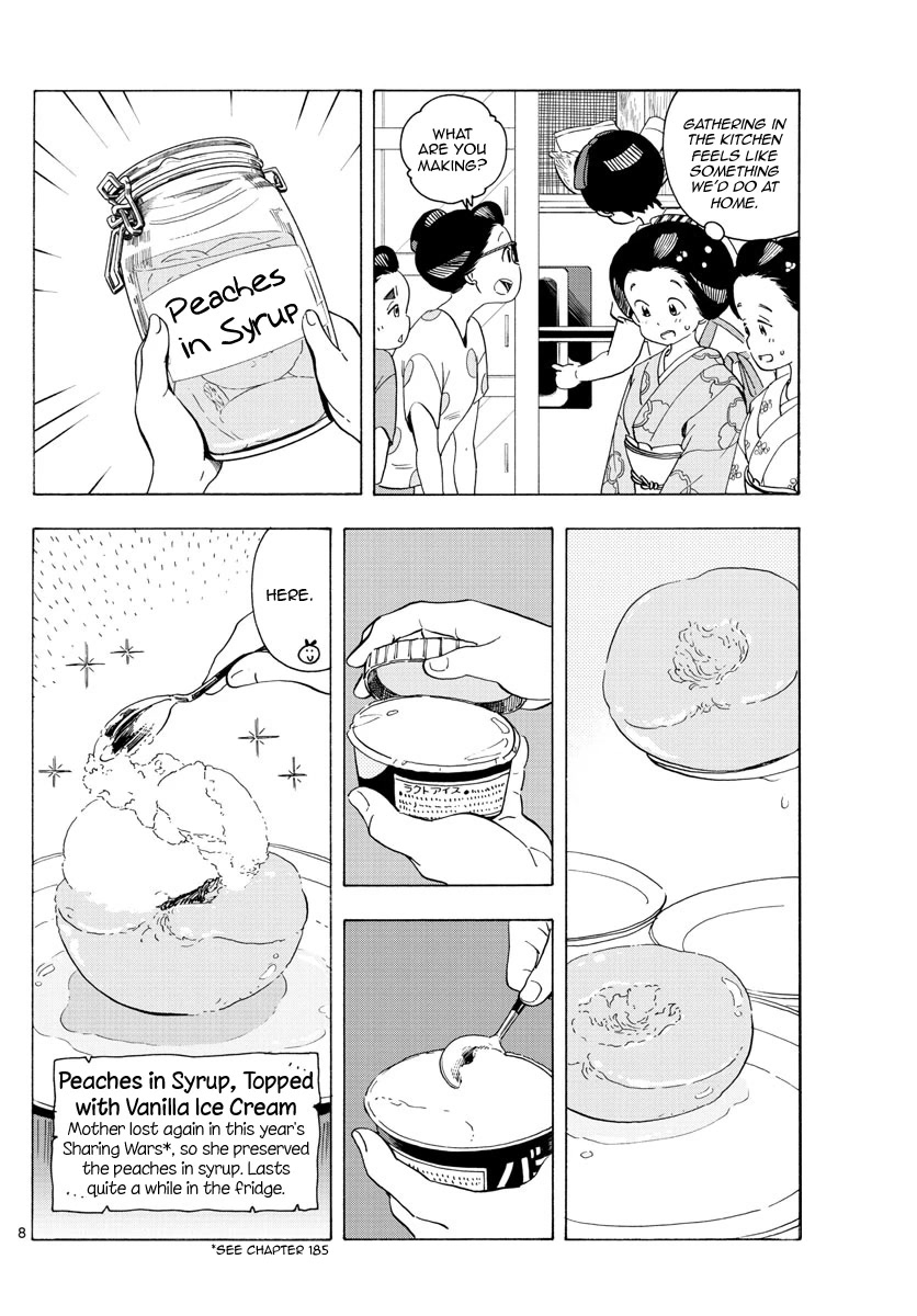 Maiko-san Chi no Makanai-san Chapter 219 page 8 - Chapter 219: A Somewhat Strange Manor
