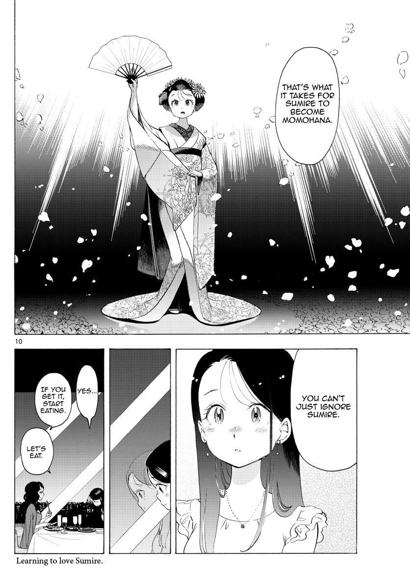 Maiko-san Chi no Makanai-san Chapter 222 page 10 - Chapter 222: To Become Momohana