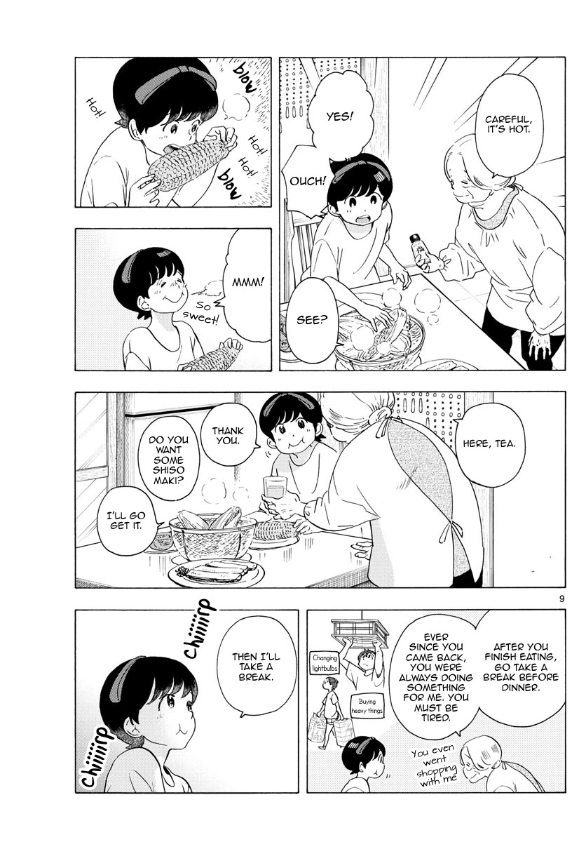Maiko-san Chi no Makanai-san Chapter 226 page 9 - Chapter 226: Summer with Granny