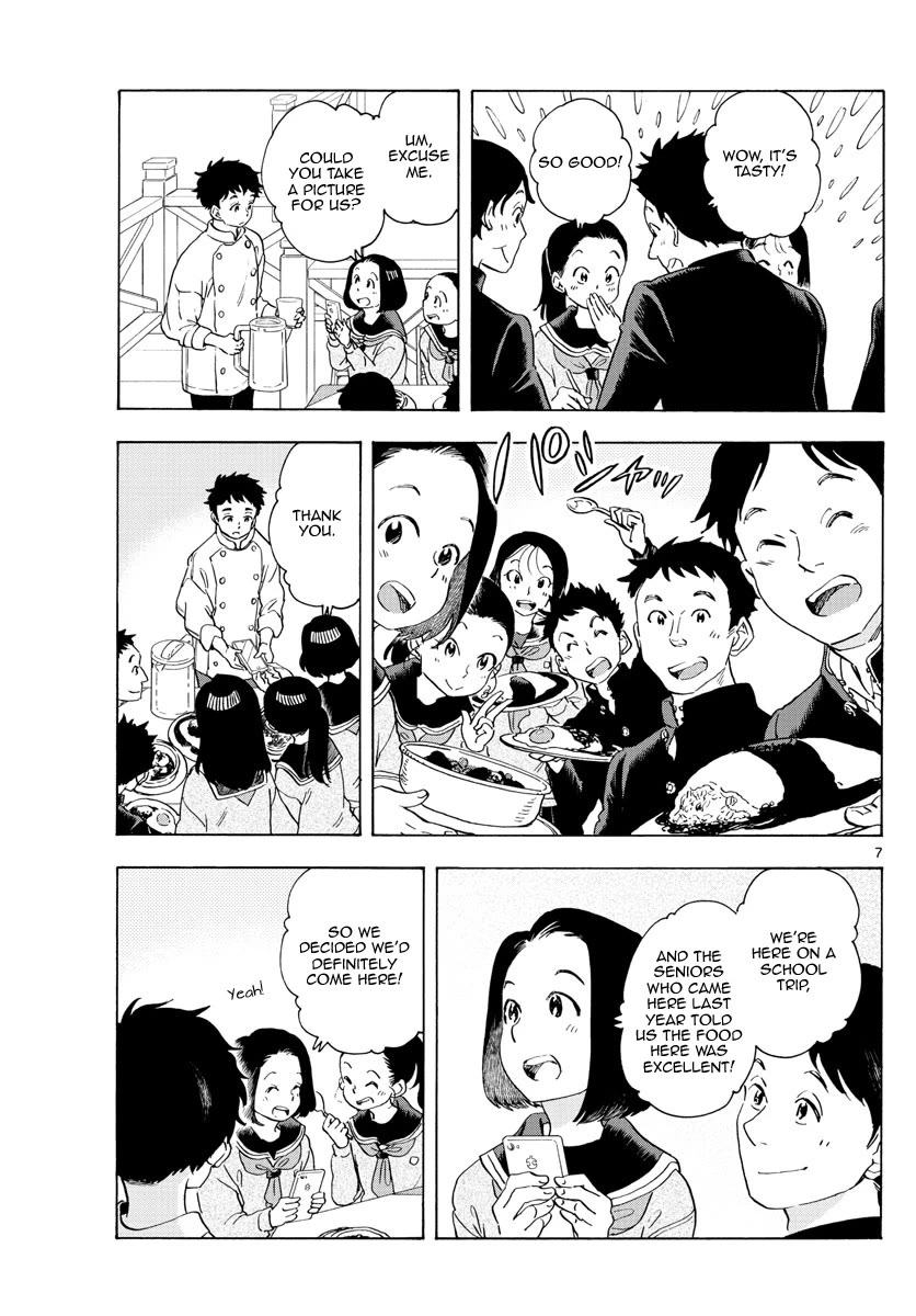 Maiko-san Chi no Makanai-san Chapter 230 page 7 - Chapter 230: Right Here
