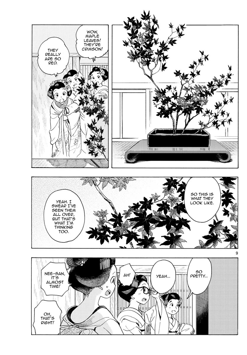 Maiko-san Chi no Makanai-san Chapter 232 page 9 - Chapter 232: Warm Memories