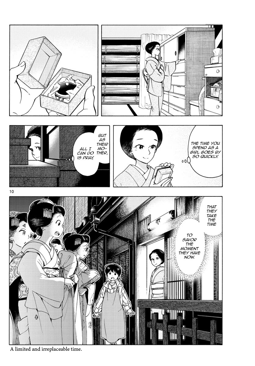 Maiko-san Chi no Makanai-san Chapter 233 page 10 - Chapter 233: The Day She Became an Onee-san