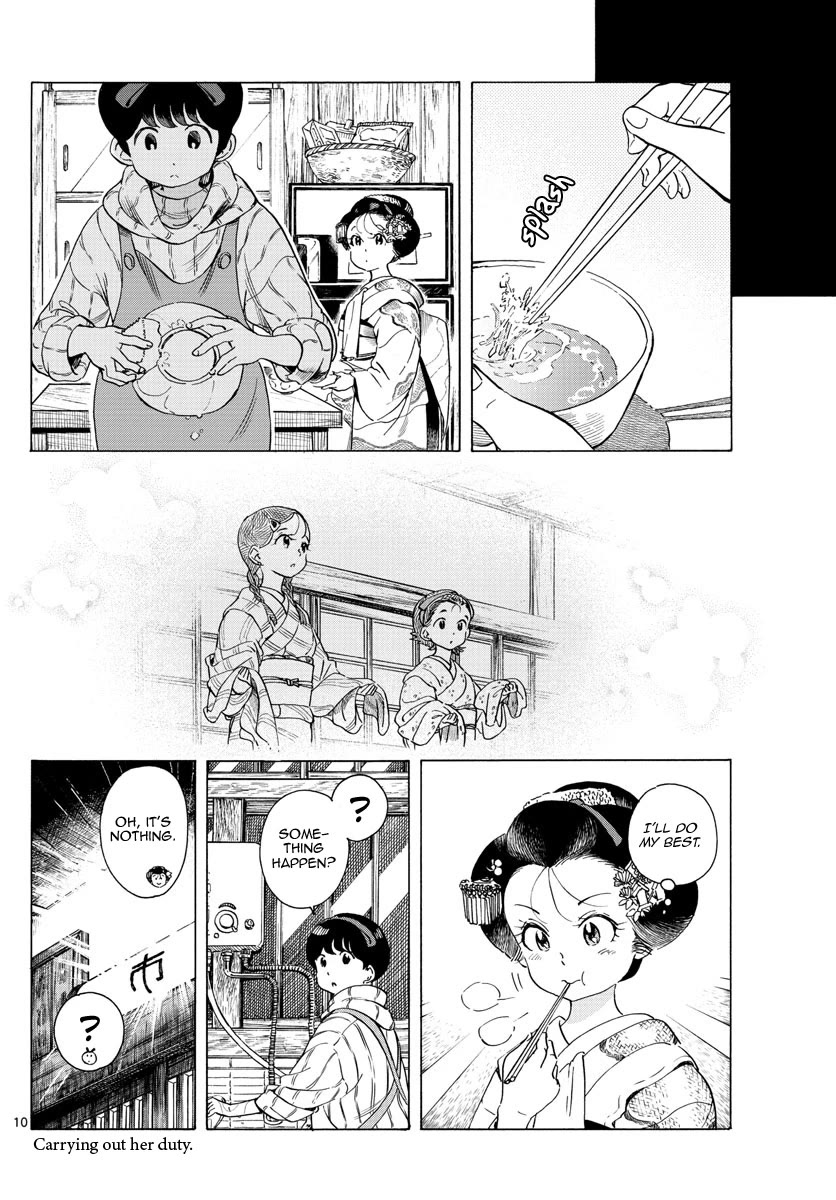 Maiko-san Chi no Makanai-san Chapter 236 page 10 - Chapter 236: Duty